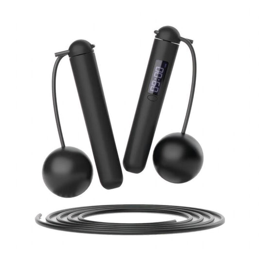 Smart Counting Jump Rope, 1 Set Batteries Required Adjustable Skipping Rope with Lcd Display, Fitness Equipment for Home Gym Workout, Valentine'S Day Gift, Calisthenics Tools, Gym Accessories, Father'S Day Gifts